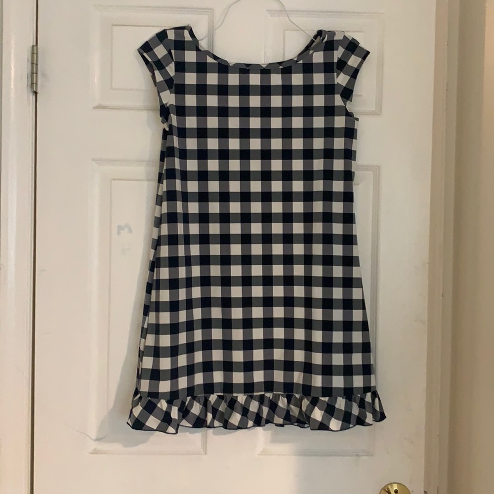 Juicy Couture Navy Plaid shift Dress